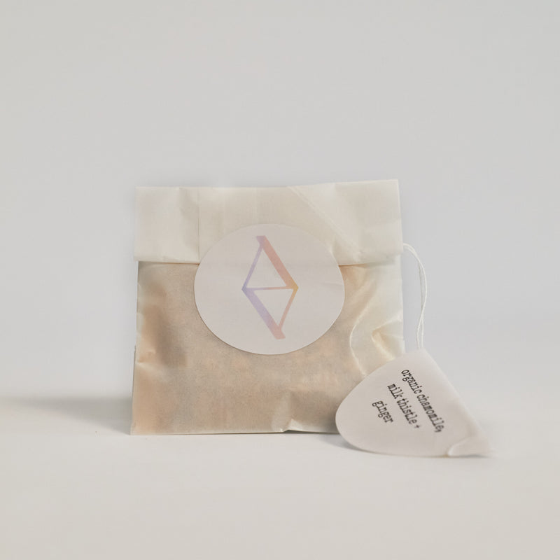 The Chakra Tea Collection package on a white background